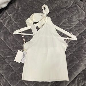 BNWT Wilfred cayenne halter top